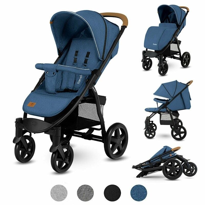 Carucior sport Annet Plus, De la nastere, Cu accesorii, 0 - 22 Kg, Albastru Denim