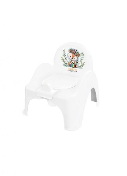 Olita muzicala tip scaunel Tega W F Little Fox White-Green