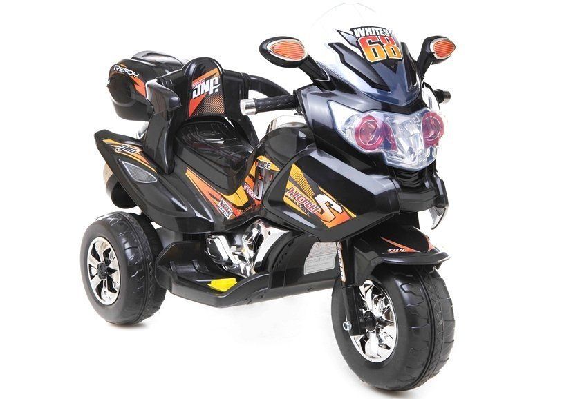 Motocicleta electrica sport pentru copii, PB378, LeanToys, 5719, Negru-Portocaliu