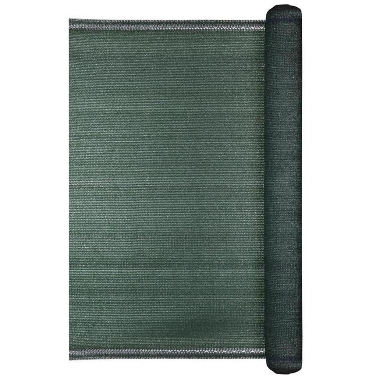 Plasa de umbrire, HDPE, 90 g/mp, grad de umbrire 80%, verde, 50x1.5m