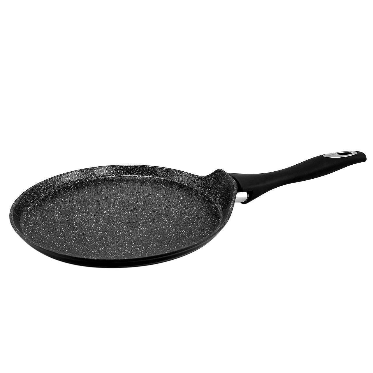 Tigaie pentru clatite/pancake, 25 cm, antiaderenta, Black Line, MAGIC HOME