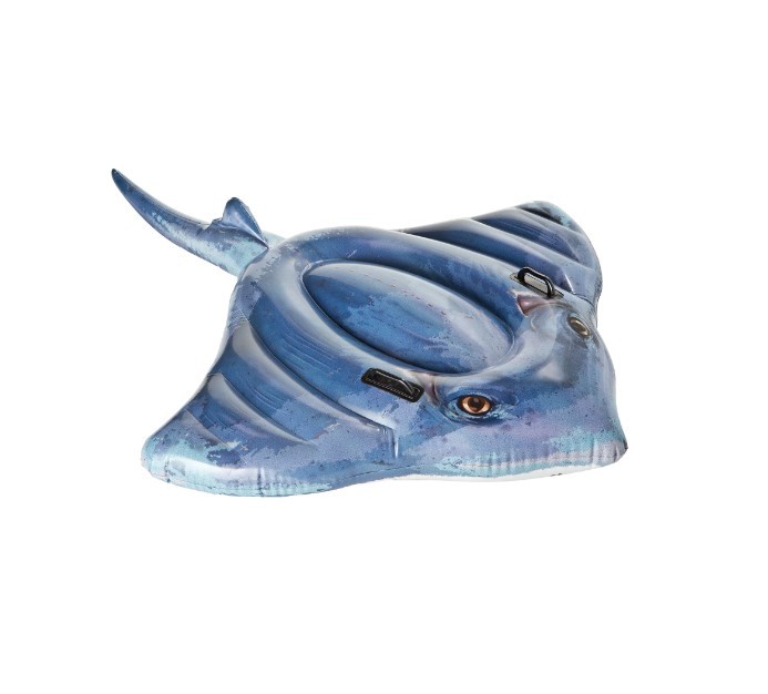 Saltea gonflabila copii, pisica de mare pentru piscina, 188 x 145 cm, Intex Ride-on 57550