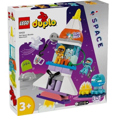 LEGO DUPLO AVENTURA CU NAVETA SPATIALA??3 IN 1 10422