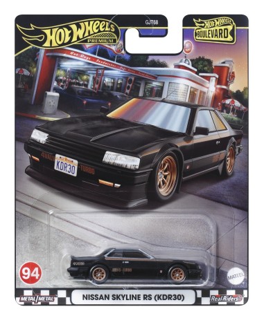 HOT WHEELS PREMIUM BOULEVARD MASINUTA METALICA NISSAN SKYLINE RS SCARA 1:64