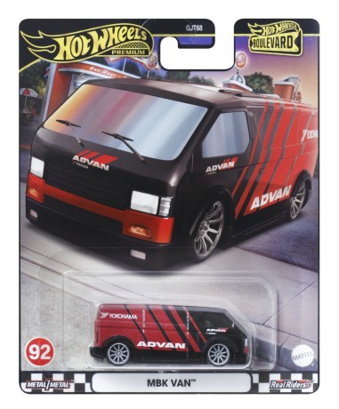 HOT WHEELS PREMIUM BOULEVARD MASINUTA METALICA MBK VAN SCARA 1:64