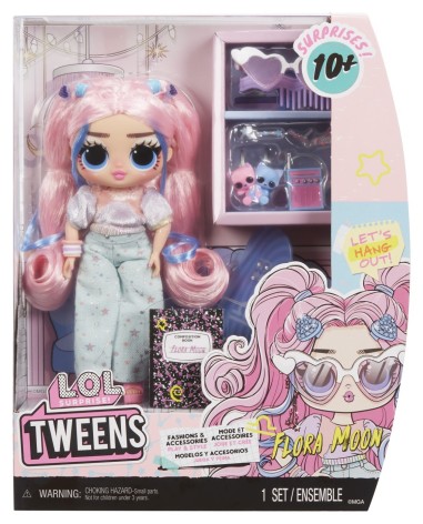 L.O.L. SURPRISE! TWEENS PAPUSA FASHIONISTA FLORA MOON CU SURPRIZE