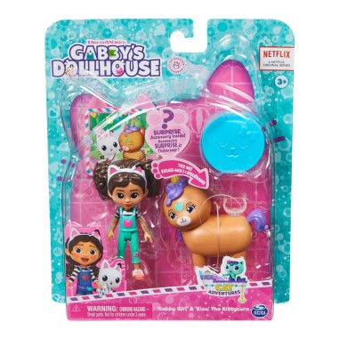 GABBYS DOLLHOUSE PACHET 2 FIGURINE GABBY SI KICO