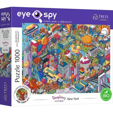 PUZZLE TREFL 1000 UFT EYE SPY NEW YORK