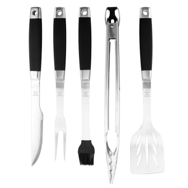 Set 6 piese pentru gratar, inox - Zokura