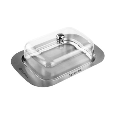 Untiera inox cu capac PVC - Zokura