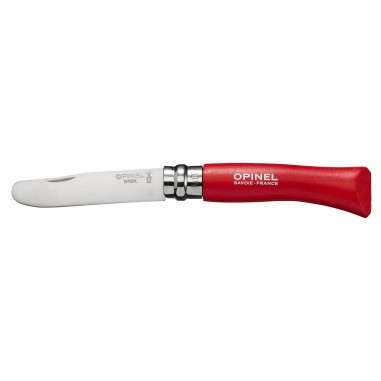 Cutit de buzunar, inox, 8cm, "My first", Red - Opinel