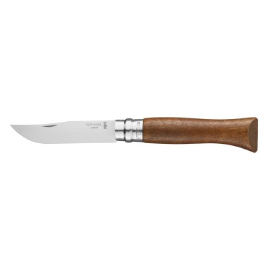 Cutit de buzunar N°09, inox, 9cm, "Tradition Luxe", Walnut - Opinel