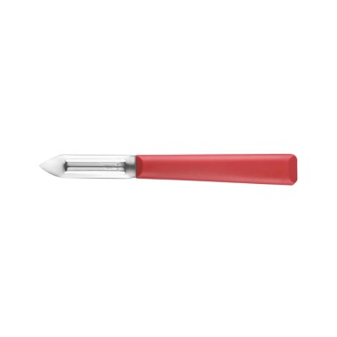 Decojitor N°315, inox, 6 cm, "Les Essentiels", Red - Opinel