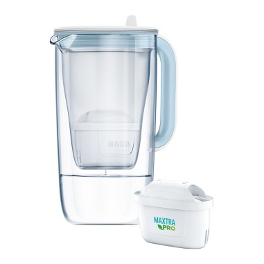 Cana filtranta din sticla, BRITA, 2,5 L, Maxtra PRO (lightblue)