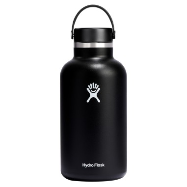 Sticla termos, inox, 1,9L, "Wide Mouth", Black - Hydro Flask