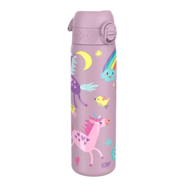 Sticla apa pentru copii Slim, inox, 600ml, Unicorns - Ion8