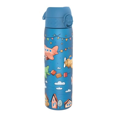 Sticla apa pentru copii Slim, recyclon, 500ml, Airplanes - Ion8