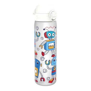 Sticla apa pentru copii Slim, recyclon, 500ml, Robots - Ion8