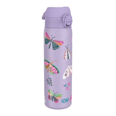 Sticla apa Slim, inox, 500ml, Butterflies - Ion8