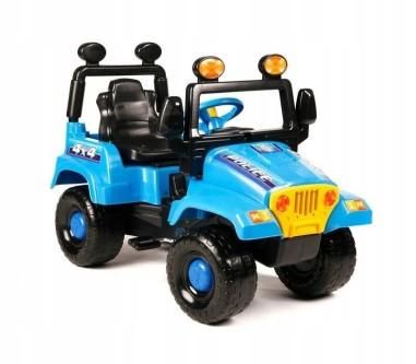 Masinuta Jeep cu pedale pentru copii, 95 x 50 x 66 cm, albastru - BJ PLASTIK produs de vanzare-poza- 1