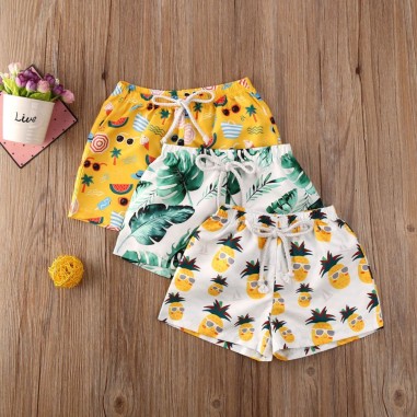 Pantaloni de plaja Summer Drool (Marime: 100, Model: Ananas)