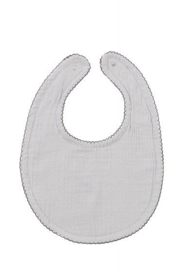 Baveta din muselina, BabyJem, 23x32 cm (Culoare: Somon)