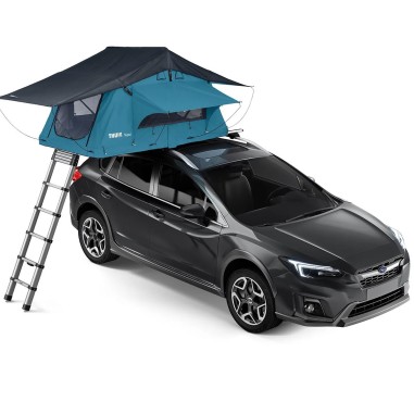 Cort auto cu prindere pe plafon, Thule, Ayer, 2 persoane, Blue