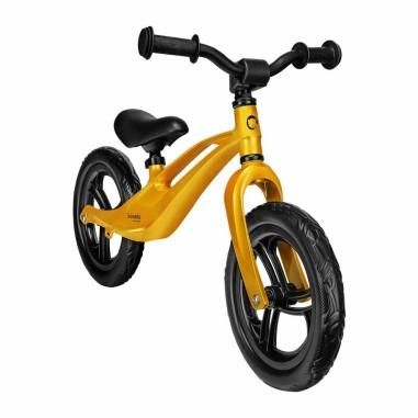 Bicicleta fara pedale, cu cadru din magneziu, Bart Goldie, 12 inch, Auriu Lionelo - produs de calitate si ieftin