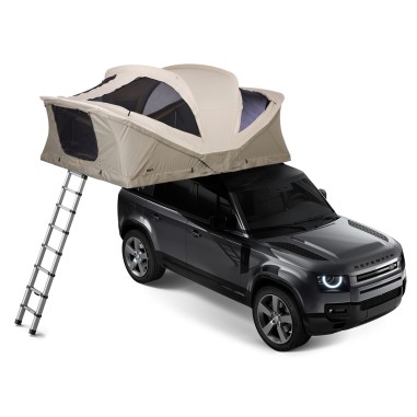 Cort auto cu prindere pe plafon, Thule, Approach L, pentru 4 persoane, Pelican Gray