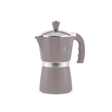 Expressor pentru aragaz, cafetiera pentru 9 persoane, BerlingerHaus, Taupe Collection, BH 8570