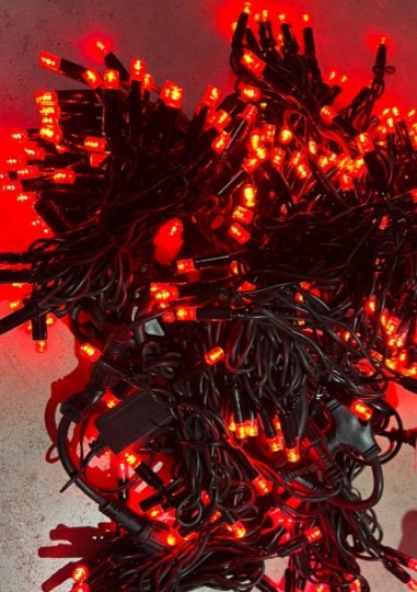 Instalatie de Craciun, perdea, 288 LED, 3142