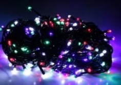 Instalatie de Craciun liniara, 6 m, 60 leduri, 5834 RGB