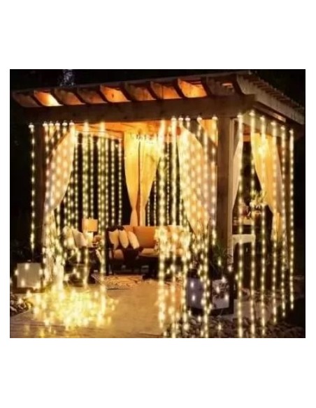 Instalatie de Craciun, ploaie albastru, 240 leduri, 5839B-360GRADE