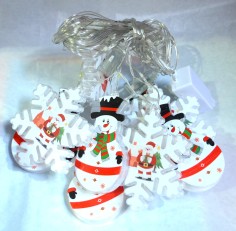 Instalatie de Craciun,decor 10 led, 3x0,6M,8060/8062/8063