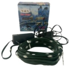 Instalatie de Craciun, ploaie, 100 led, 10M, 9049B