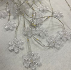 Instalatie de Craciun, perdea FULG NEA, 120 led, 3x1M, 9062M