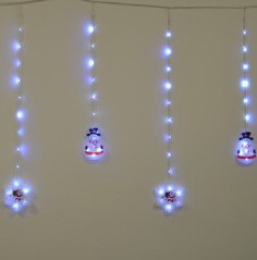 Instalatie de Craciun, turturi OM ZAPADA FULG, 140 led,9058W