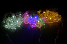 Instalatie de Craciun,decor 10 led, 2.7M,8065/8066/8067