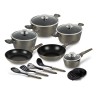 Set de 15 piese oale, cratite si tigai, accesorii BerlingerHaus, Crystall Collection, BH/7167