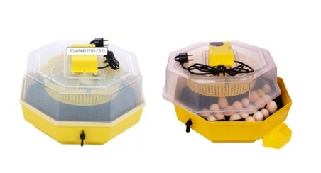Incubator electric cu termostat si dispozitiv de intoarcere, capacitate 60 oua
