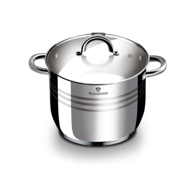 Oala inox 15.5 l si capac BL 1013, Blaumann