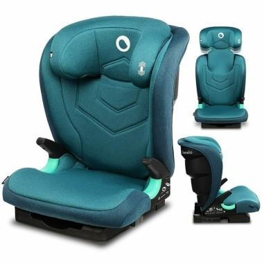 Scaun auto Neal Turquoise Spatar reglabil, Baza i-size, 15-36 Kg, cu Isofix, Verde Lionelo - produs de calitate si ieftin