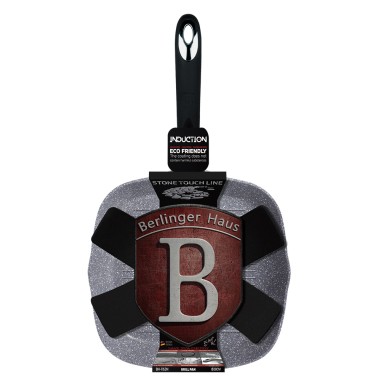 Tigaie Grill, Gray Stone Collection, 28cm, BH/1663