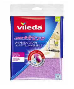 Set 2 Lavete Vileda Actifibre,Universal, 32x27cm, Violet...