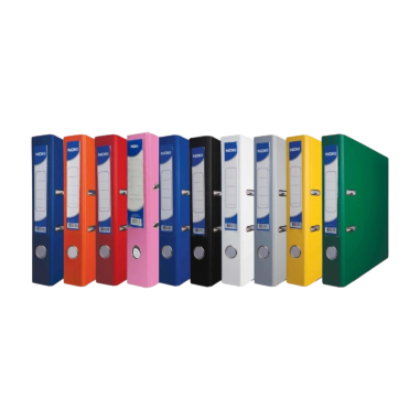 Biblioraft plastifiat NOKI 5 cm, diverse culori