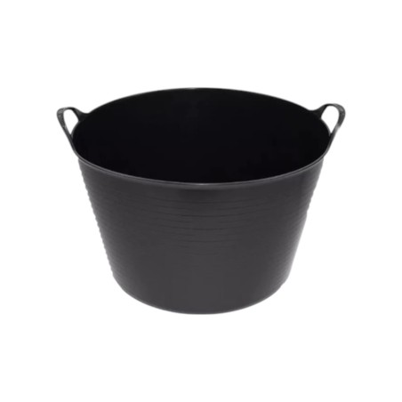 Cos din cauciuc flexibil cu manere, 30 Litri, 21x41 cm