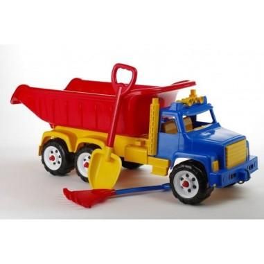 Camion Jumbo cu unelte, Burak, multicolor, 100x33x38 cm - Burak Toys produs de vanzare-poza- 1