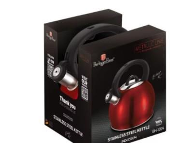 cratite, oale, tigai pentru a prepara cea mai buna mancare sau jucarii calitative pentru copii, baieti si fete Ceainic rosu, 3 L