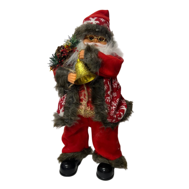 Figurină Moș Crăciun 50 cm cu baterii – Model...