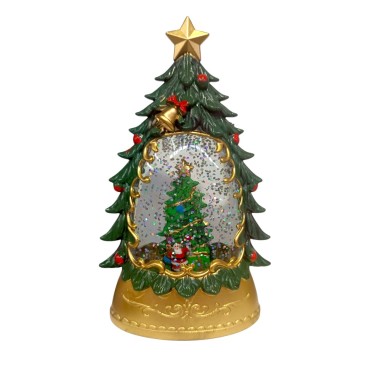 Brăduț Decorativ cu LED, 15 cm – Diferite...